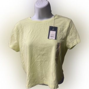 Lime Green Crop top Small